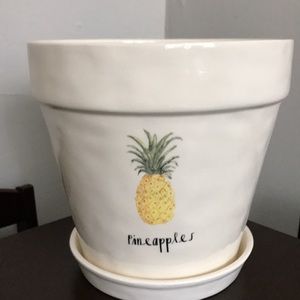 Rae dunn pineapple pot